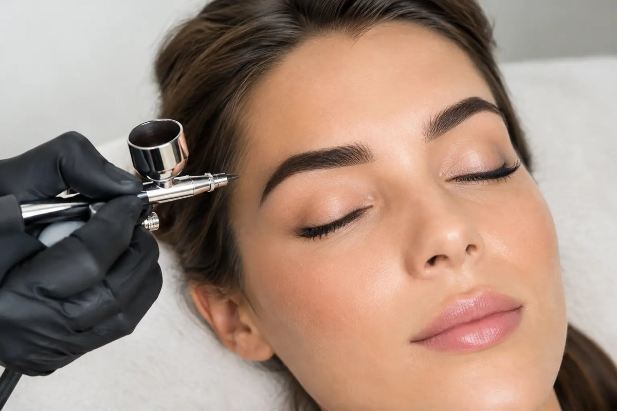 Airbrush Brow Tint for a Better Salon Finish