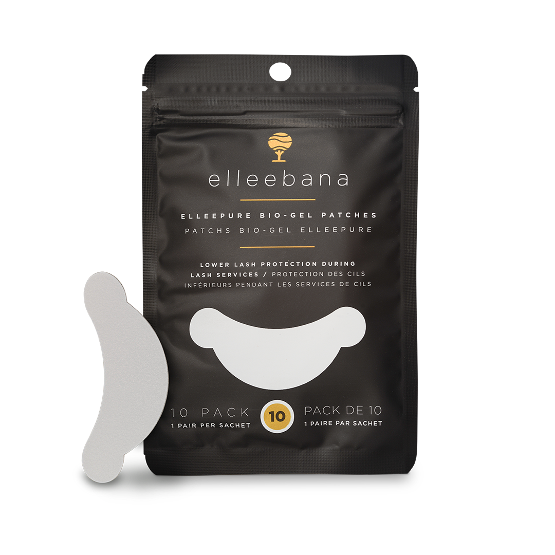 ElleePURE Patches, hypoallergenic eye pads, thin lash lift pads, under-eye patches, breathable eye pads, reusable eye pad, lash mapping pad, matte eye shield, irritation-free pads, salon eye accessories