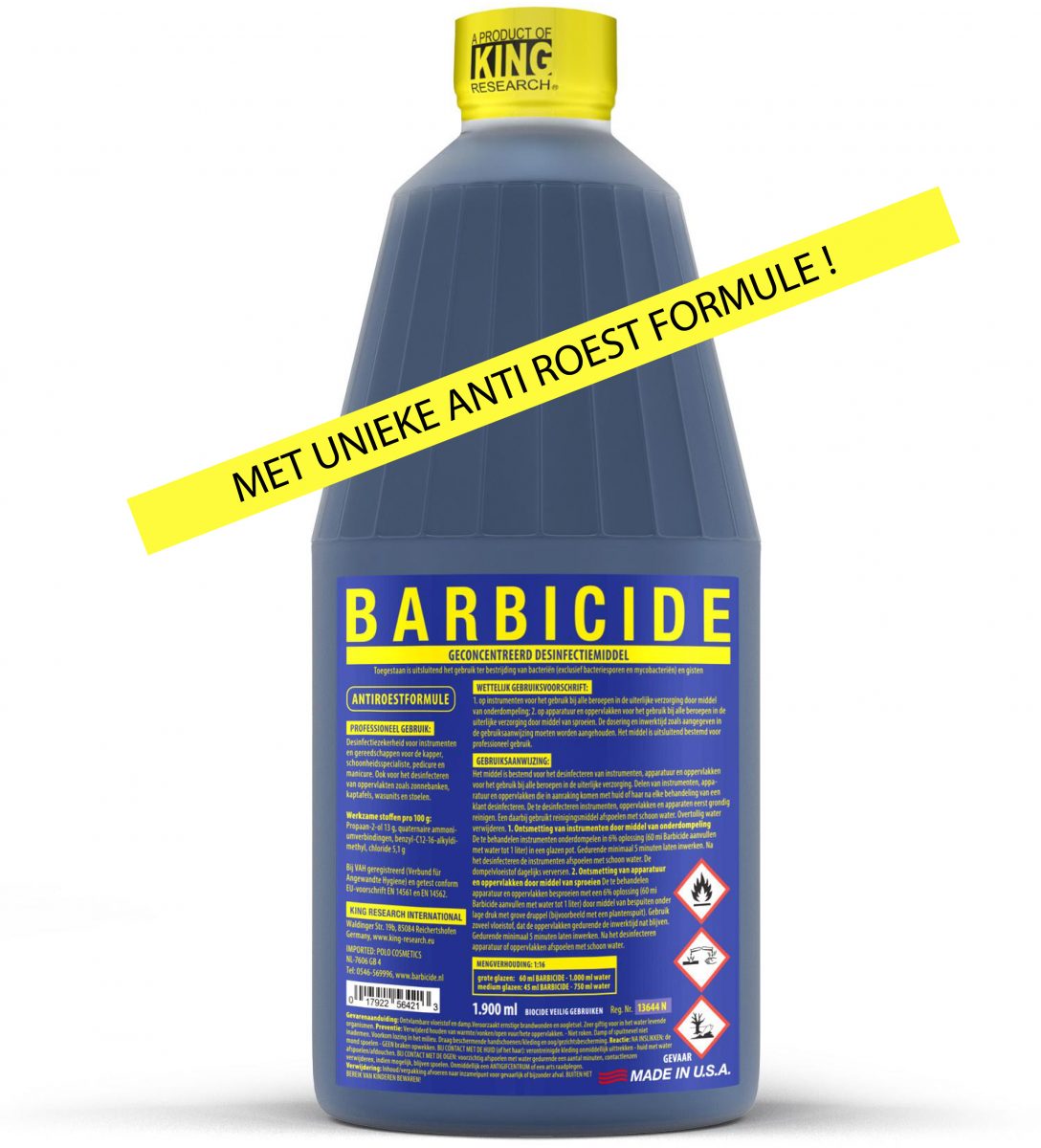 Barbicide Disinfection Concentrate 1,9 Liter