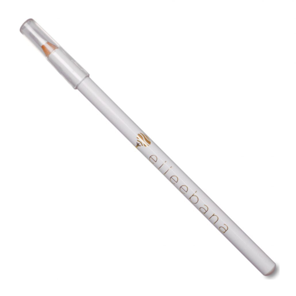 Elleeebana White Brow Pencil, brow mapping pencil, white highlight pencil, precise brow tool, shaping pencil, salon brow accessory, brow design tool, henna prep pencil, makeup mapping pencil, professional brow pencil