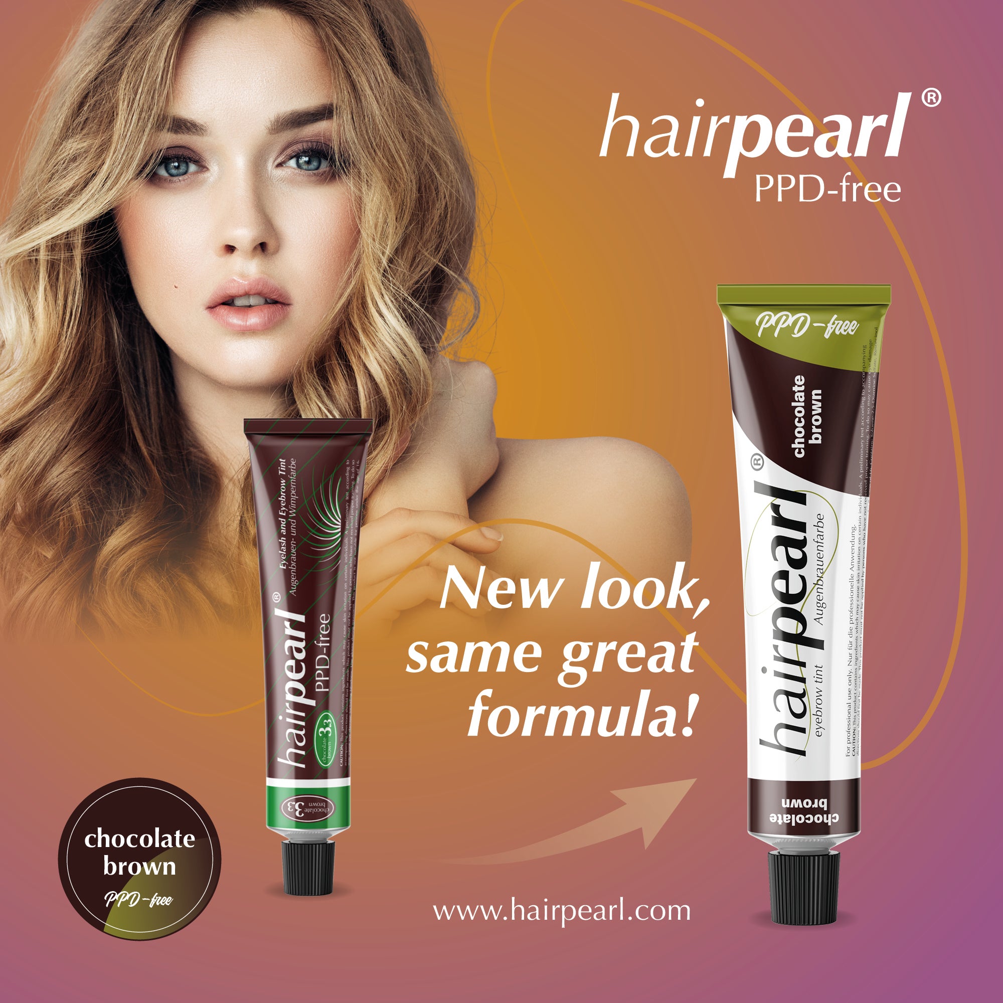Hairpearl | PPD-free Eyebrow Tint
