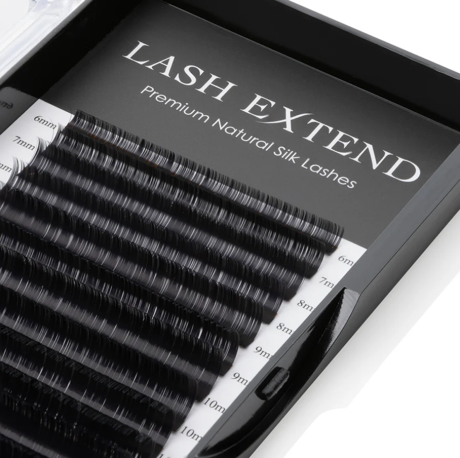 Premium Natural Silk lash D curl Lash Extend