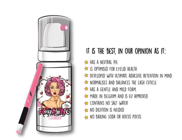 Black Lashes Foaming Lash & Brow Cleanser