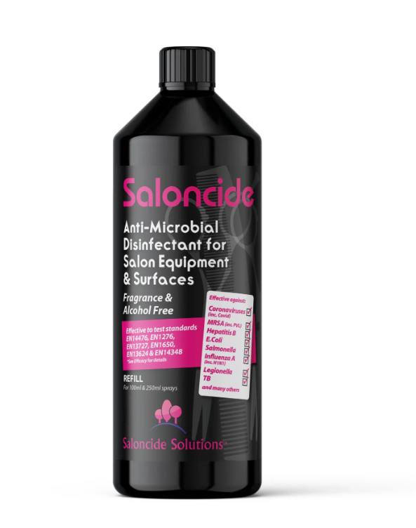 Saloncide 1 L Refill Anti-Microbial Disinfectant Sanitiser