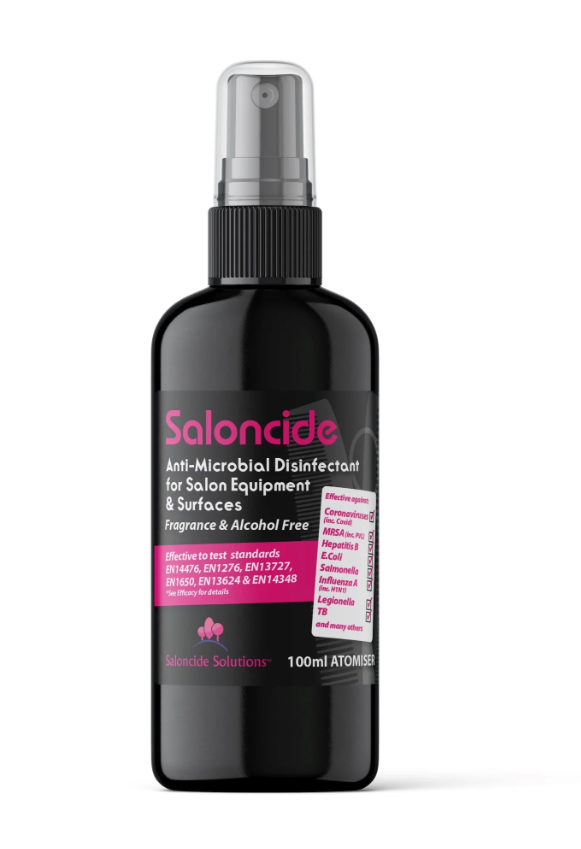 Saloncide Anti-Microbial Disinfectant Surface & Equipment Spray