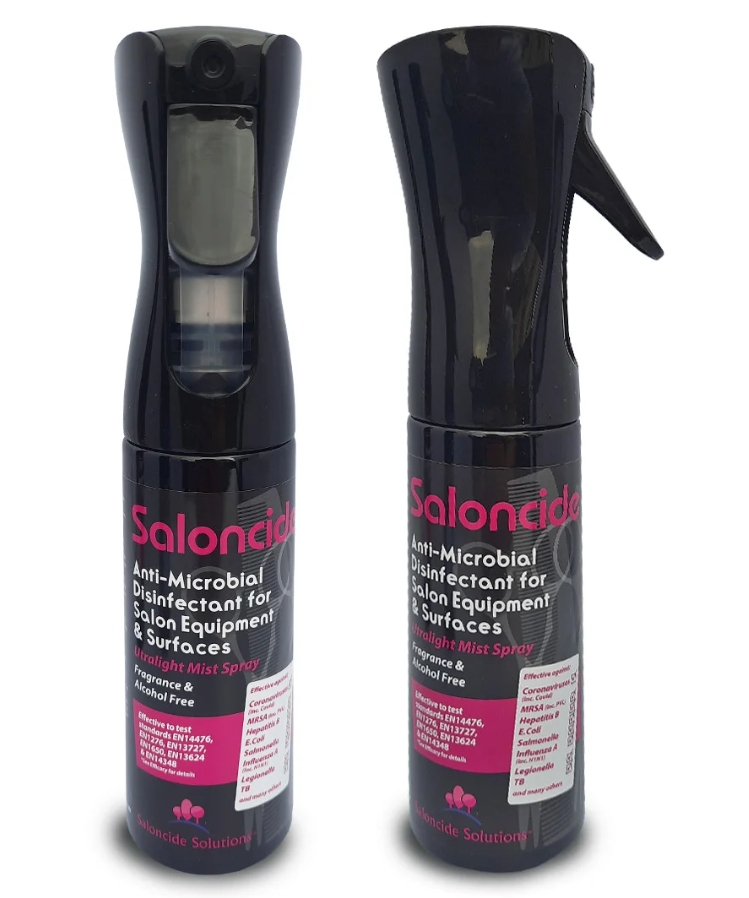 Saloncide Antimicrobial Ultralight Fine Mist Disinfectant Spray System