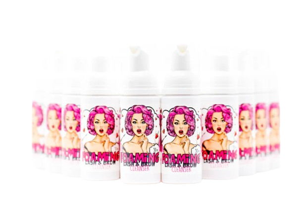 Black Lashes Foaming Lash & Brow Cleanser