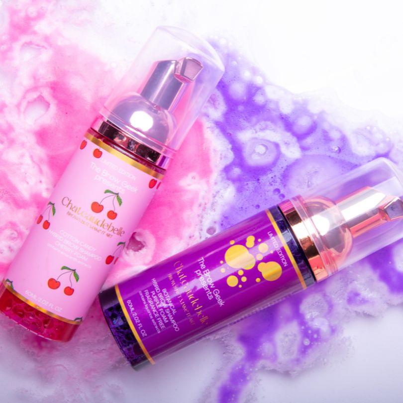 THE BROW GEEK x CHATEAUDEBELLE BROW SHAMPOO FOAM