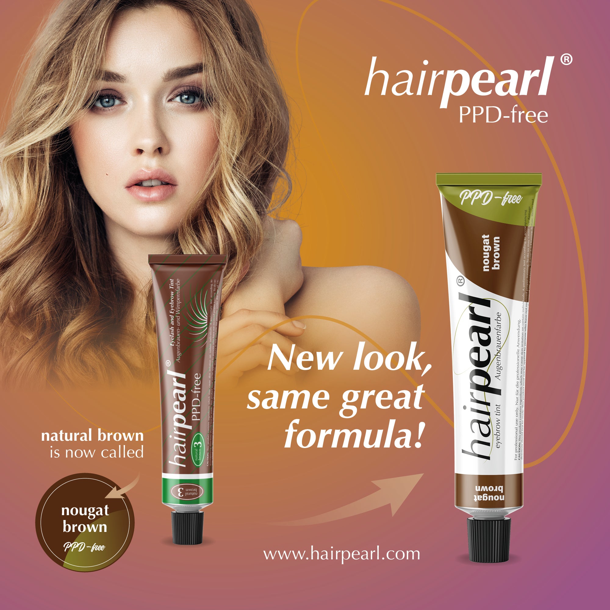 Hairpearl | PPD-vrije Wenkbrauwverf