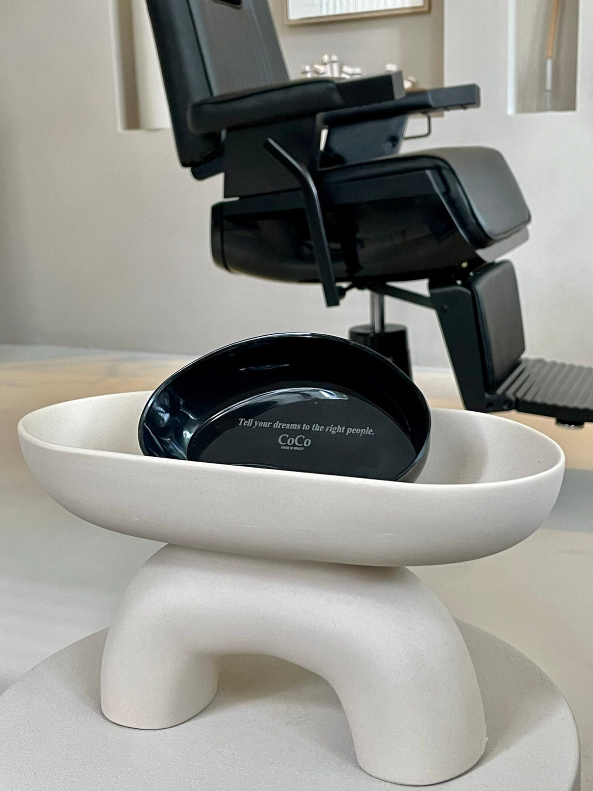 Coco Kidney Dish | Black