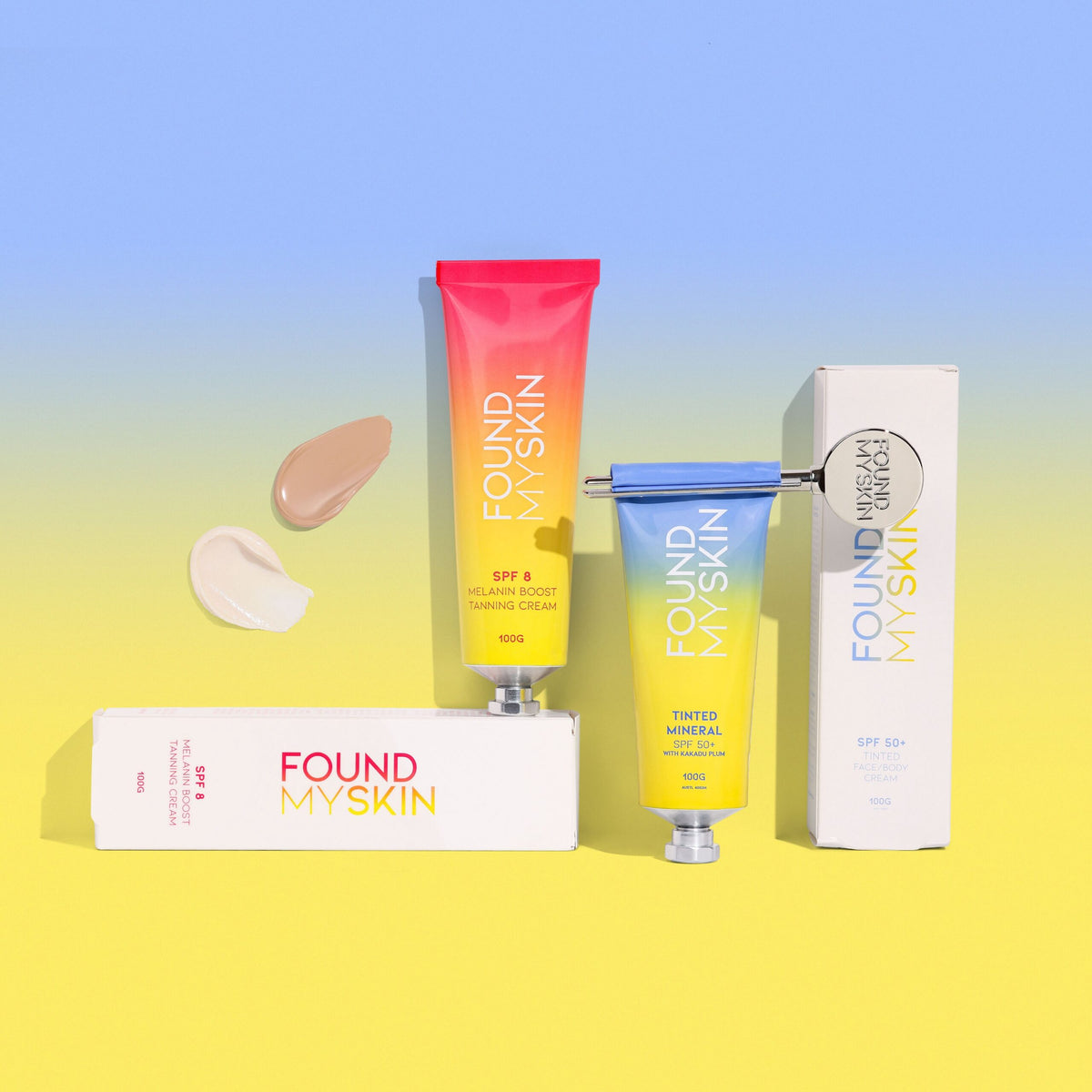 FOUND MY SKIN BODY SPF 8 Melanin Boost Moisturiser