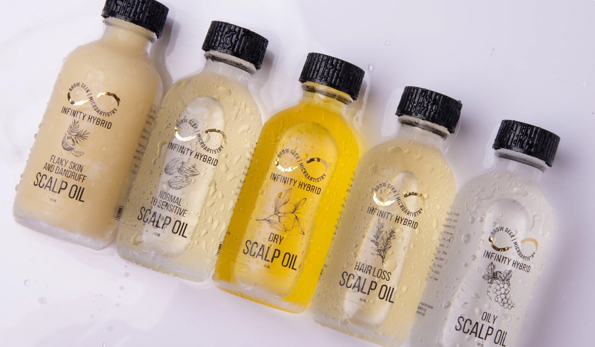 Infinity Luxe Hoofdhuid Spa Behandelingsolie Kit