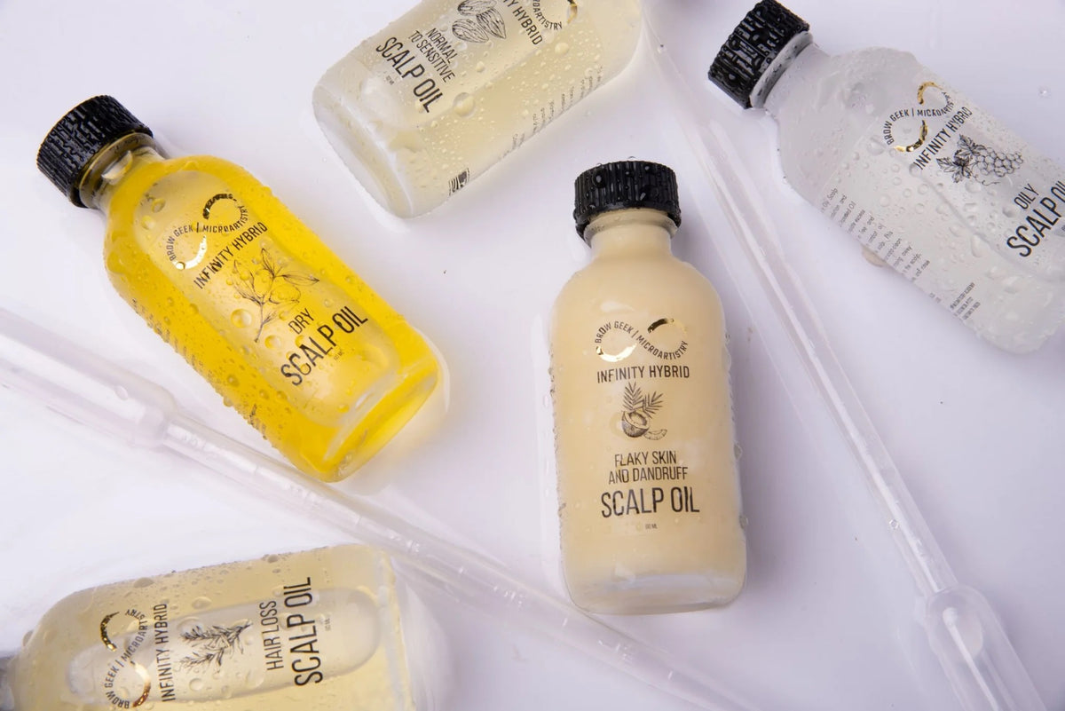 Infinity Luxe Hoofdhuid Spa Behandelingsolie Kit