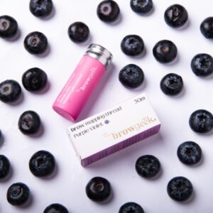 Pink Mapping String with blueberrie