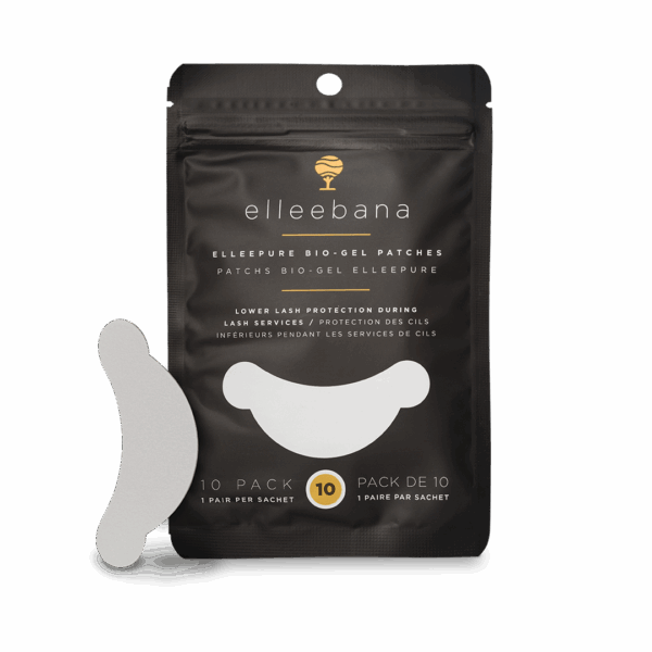 ElleePURE Patches, hypoallergenic eye pads, thin lash lift pads, under-eye patches, breathable eye pads, reusable eye pad, lash mapping pad, matte eye shield, irritation-free pads, salon eye accessories